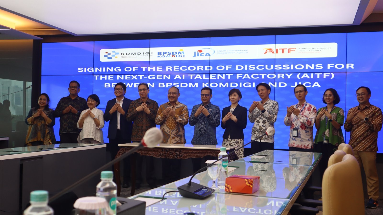Cetak Talenta AI Global: Sinergi BPSDM Komdigi × JICA!